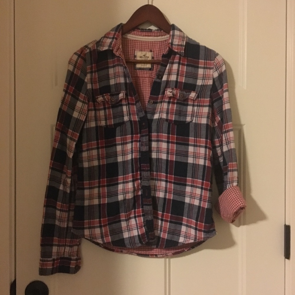 Hollister plaid flannel